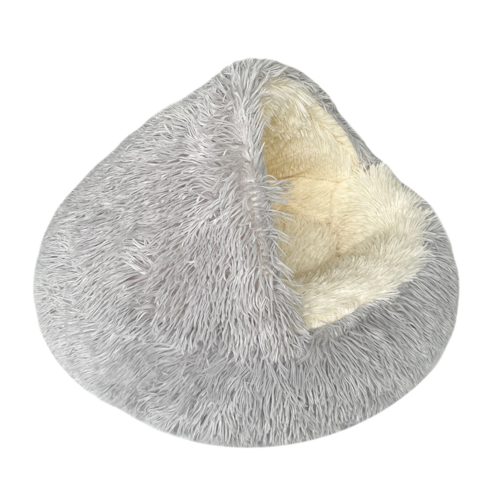 CozyCave-Pet Cat Bed Semi Enclosed Dog House