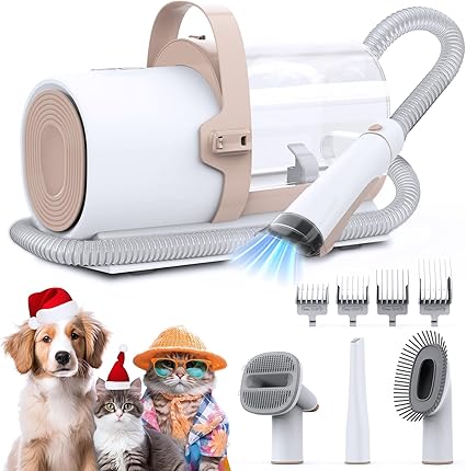 Dog Hair Grooming Vacuum, Dog Vacuum for Shedding Grooming