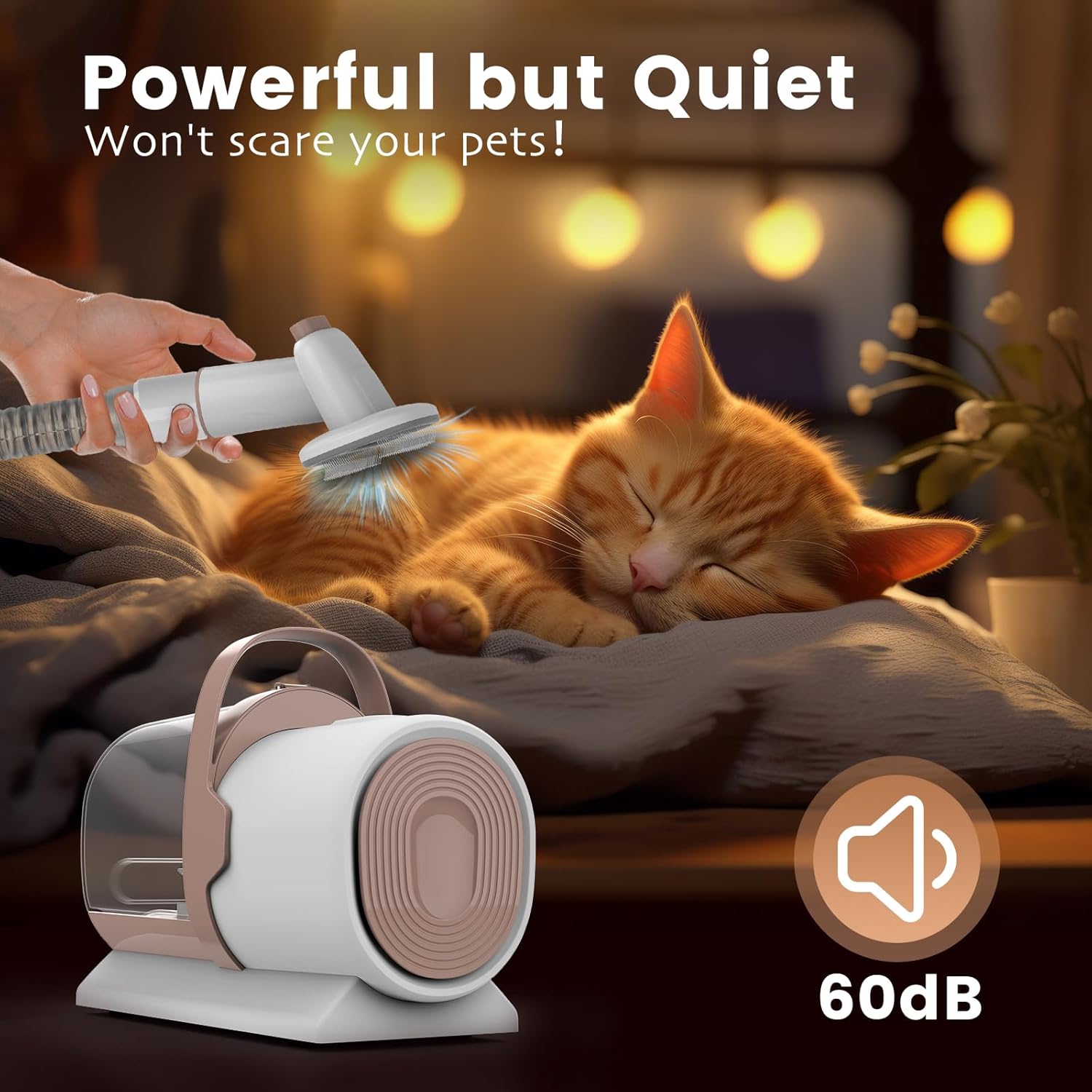 Dog Hair Grooming Vacuum, Dog Vacuum for Shedding Grooming